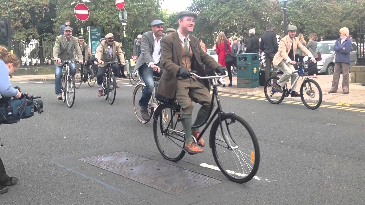 Glasgow Harris Tweed Bike Ride